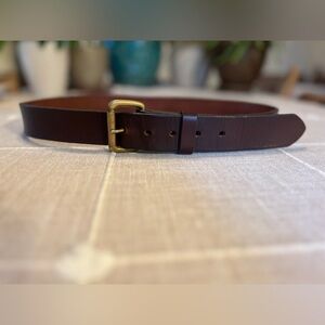 Tanner Goods Men's Brown Leather Belt 36